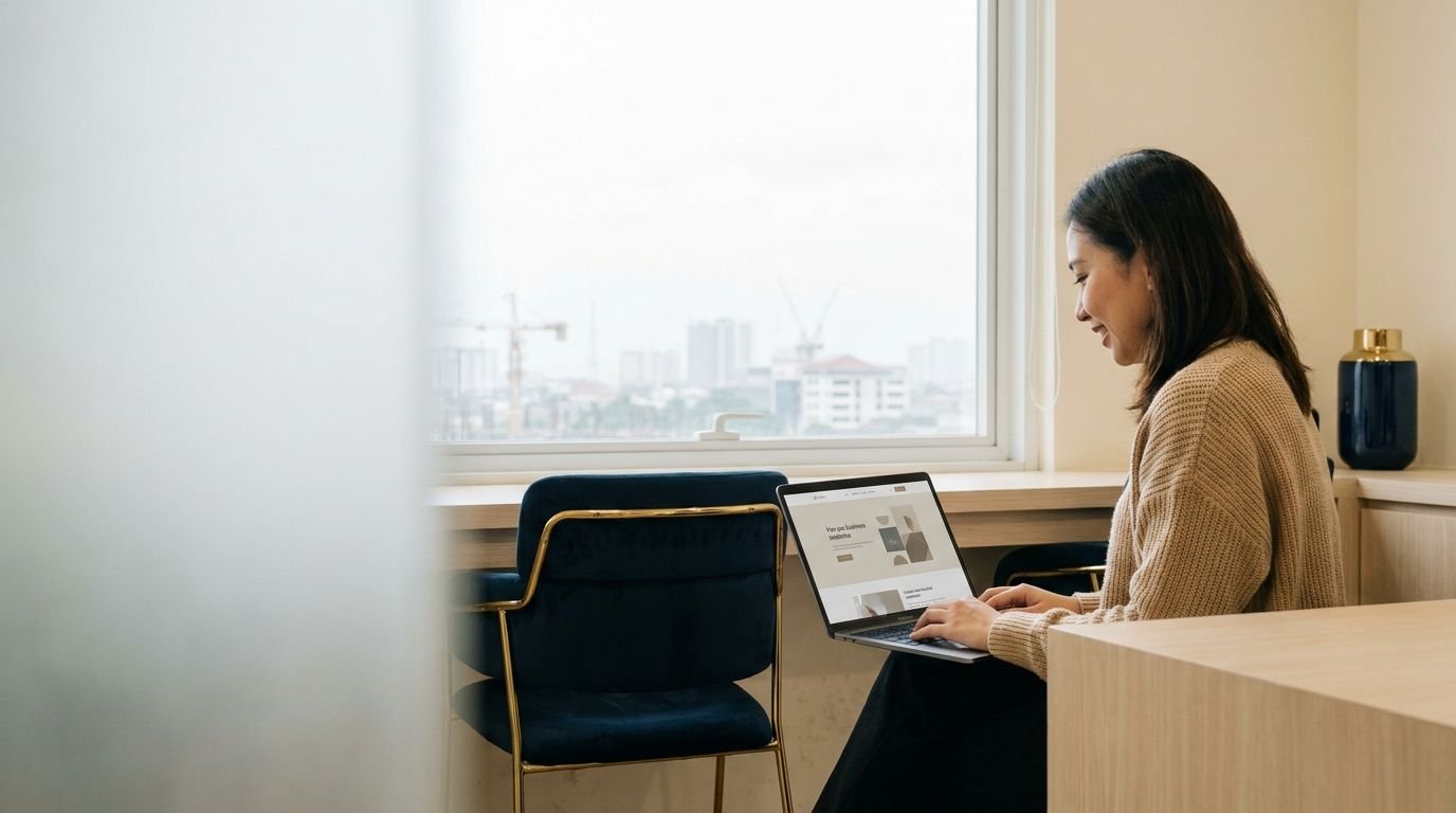 Jasa website profesional di Balikpapan membuat website bisnis yang cepat, SEO-friendly, dan AI-ready